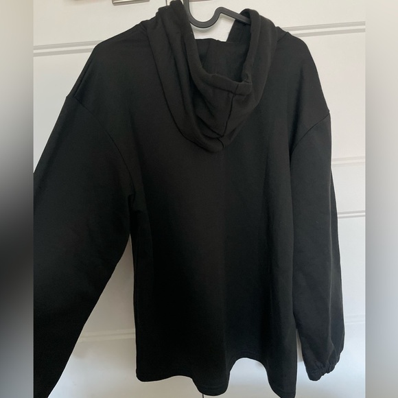 Black Oversized Hoodie - Picture 7 of 11